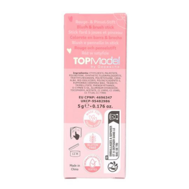 TOPModel TOPModel, Kinder make-up - Blush & brush stick BEAUTY and ME