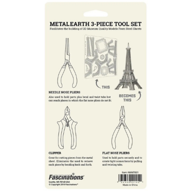 Metal Earth  - Tool kit (3 pieces)