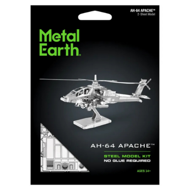 Metal Earth  - AH-64 Apache