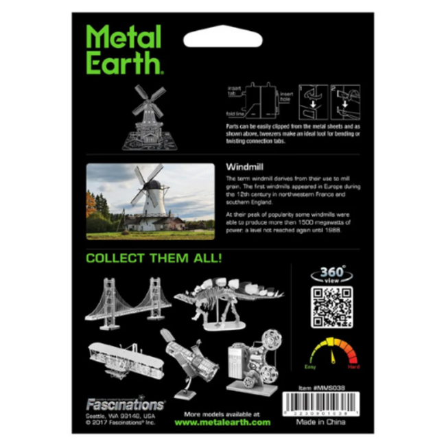 Metal Earth  - Windmill