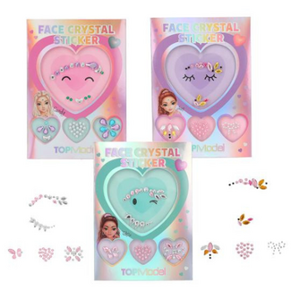 TOPModel TOPModel, Make-up - Face crystal stickers BEAUTY and ME