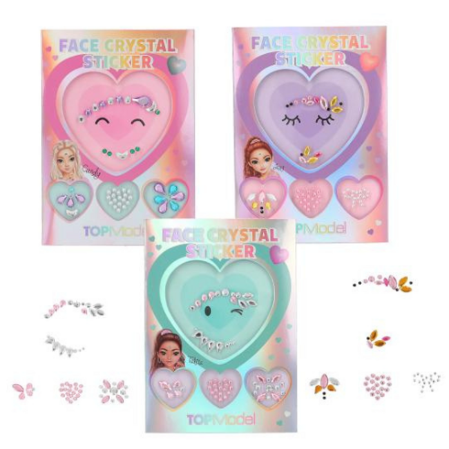 TOPModel TOPModel, Make-up - Face crystal stickers BEAUTY and ME