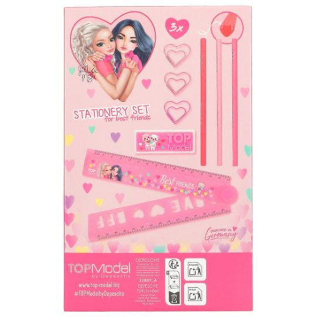 TOPModel TOPModel - Stationery set, for best friends