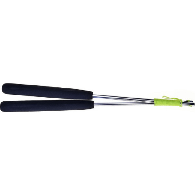 Acrobat  - Aluminium handstokken 32,5 cm - Zwart