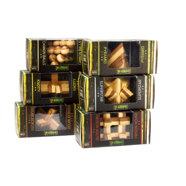Eureka 3D Bamboo Puzzel - Doublecross