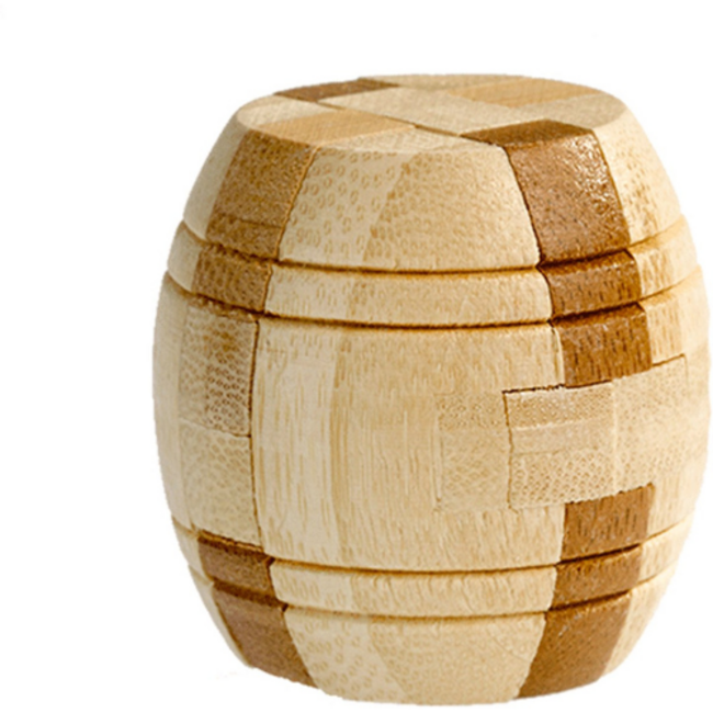 Eureka Eureka 3D Bamboo Puzzle - Barrel