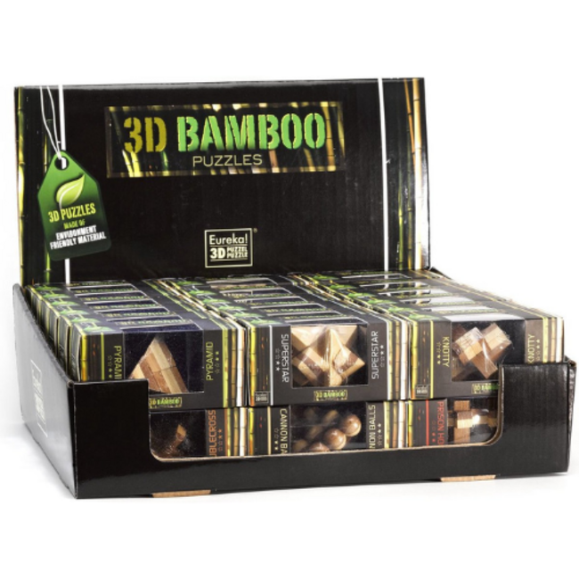 Eureka 3D Bamboo Puzzel - Vat