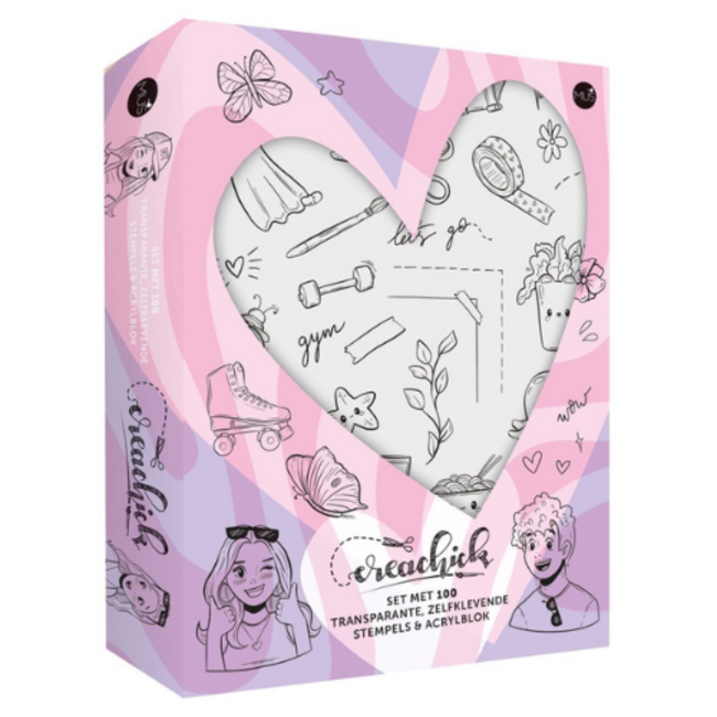 CreaChick Knutselen - CreaChick stempelset