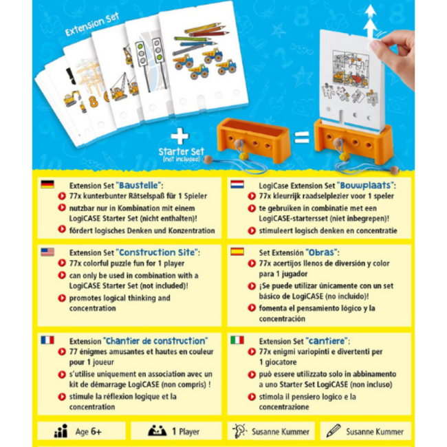 HABA Logic! CASE uitbreidingsset ﻿-Bouwplaats