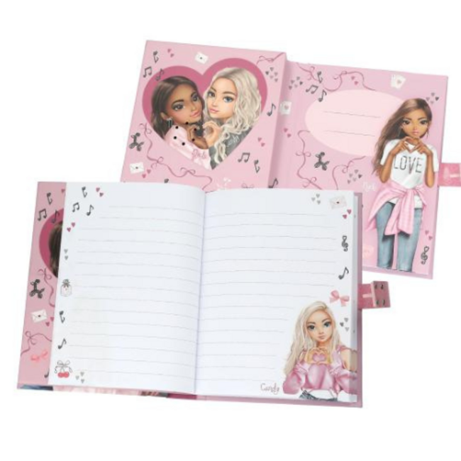 TOPModel TOPModel - Dagboek met geheime code