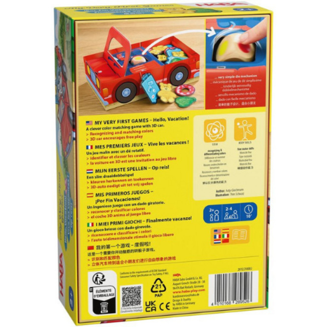 HABA Mijn Eerste Spellen - Hallo, Vakantie!