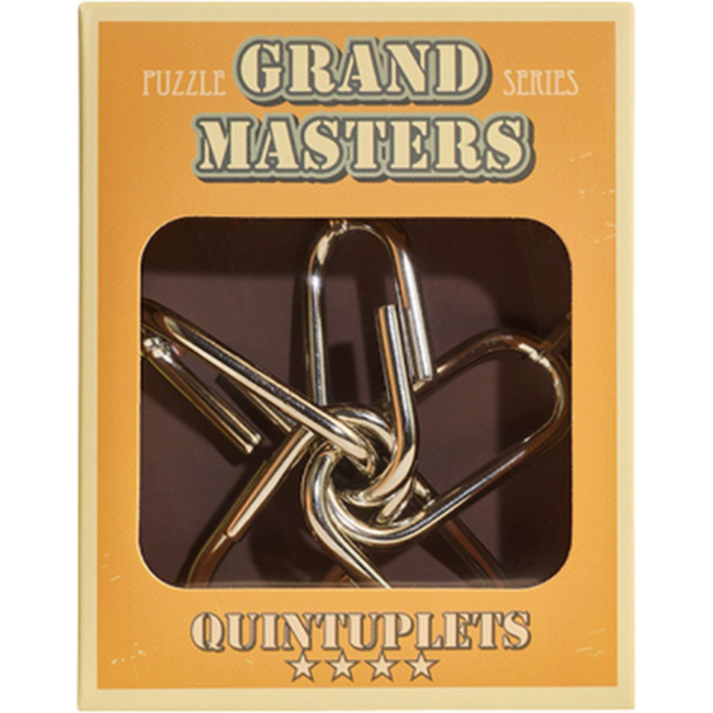 Eureka Grand Master Puzzle - Vijfling - Geel