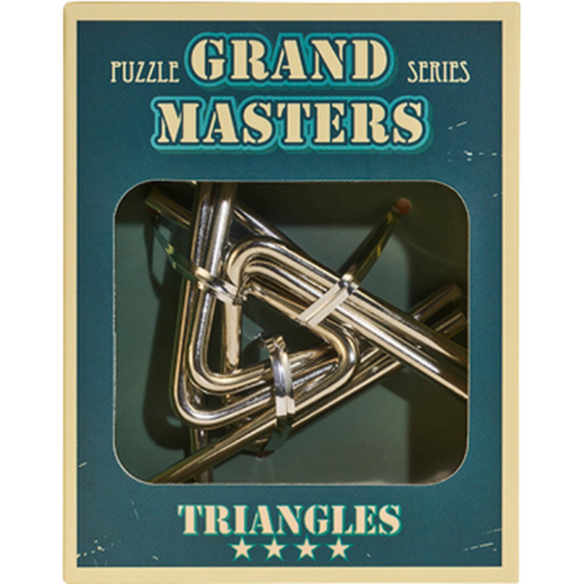 Eureka Grand Master Puzzle - Triangles - Blauw