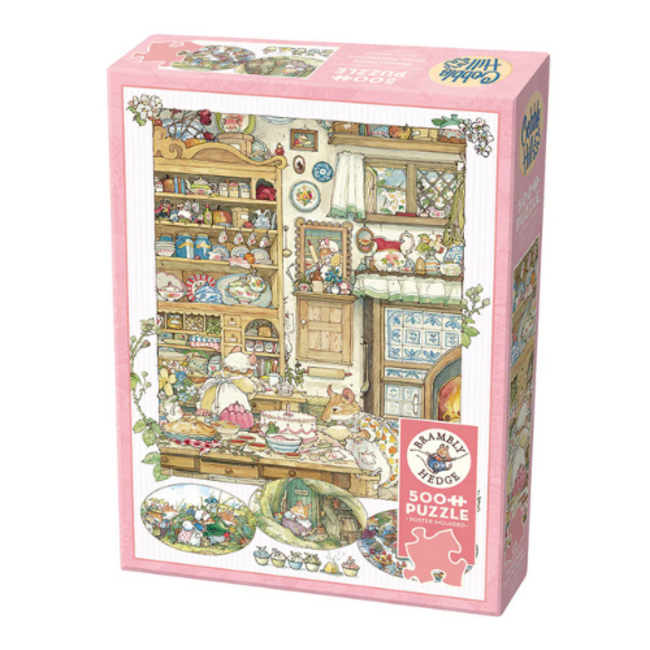 Cobble Hill Cobble Hill puzzle 500 stukjes - Brambly Hedge: Picknick Voorbereidingen