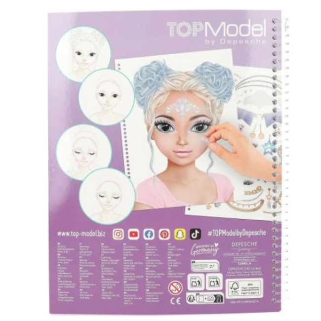 TOPModel TOPModel - Make up kleurboek