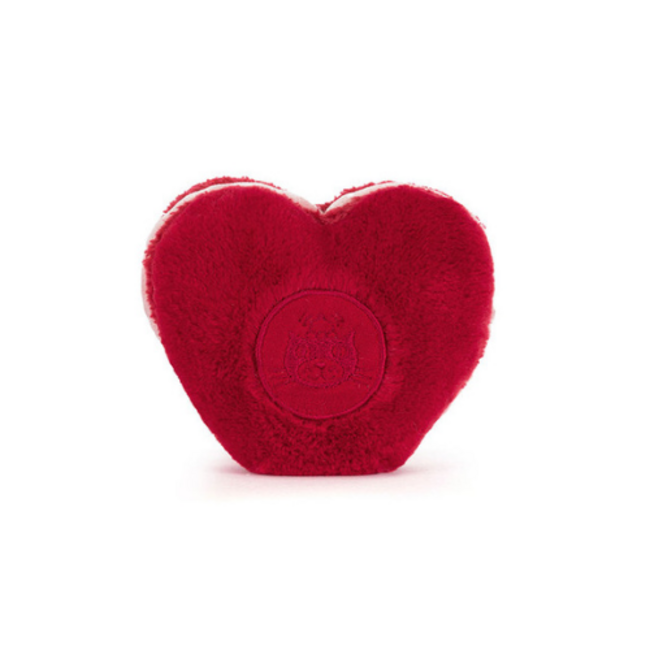 Jellycat Amuseables Arlette Heart Macaron (Red)