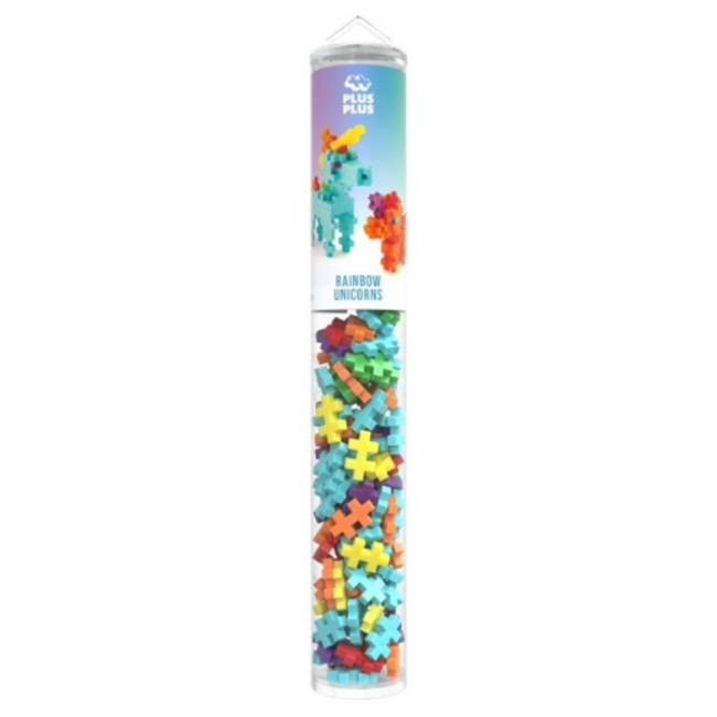 Plus Plus Plus-Plus Rainbow Unicorns / 100 pcs Tube
