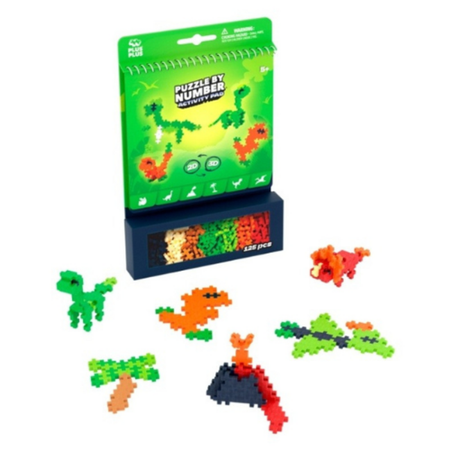 Plus Plus Activity Pad – Dinosaurs