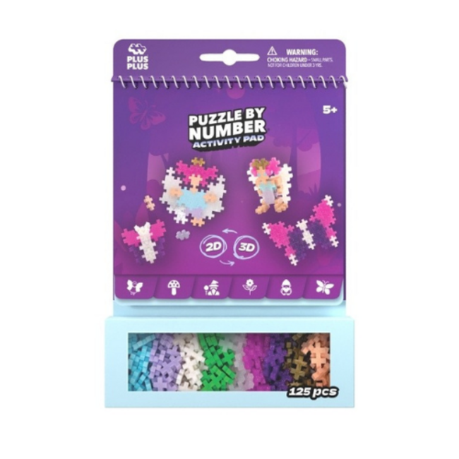 Plus Plus Activity Pad – Enchanted forest