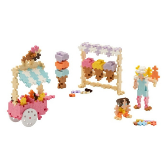 Plus Plus Learn to Build Ice Cream Shop