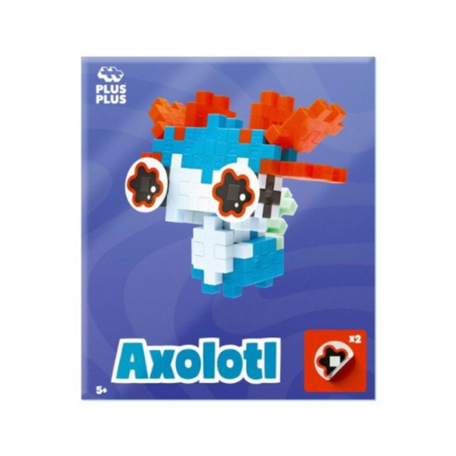 Plus Plus Pet Packet - Axolotl (Blue)