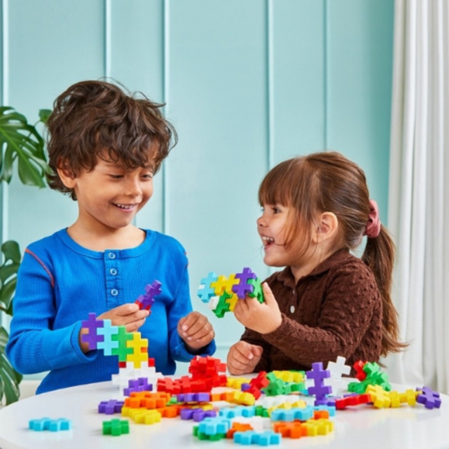 Plus Plus BIG Rainbow Mix / 100 pcs