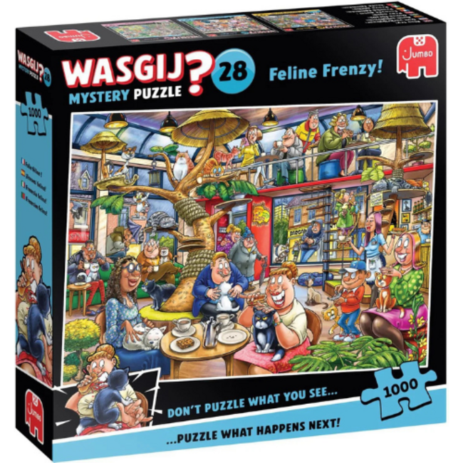 Jumbo Wasgij Mystery 28 – Kat-en-Muisspel! (1000)