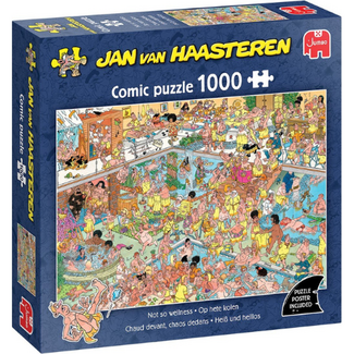 Jumbo Puzzels, legpuzzels -Op hete kolen – Jan van Haasteren (1000)