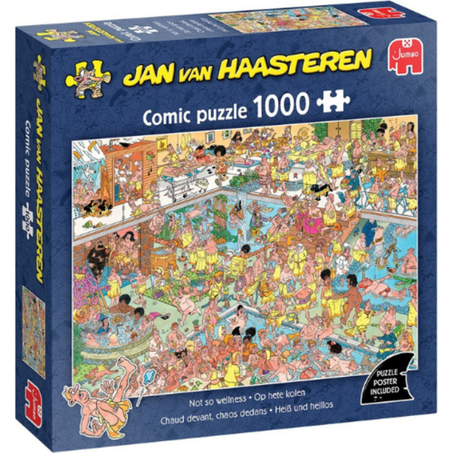 Jumbo Puzzels, legpuzzels -Op hete kolen – Jan van Haasteren (1000)