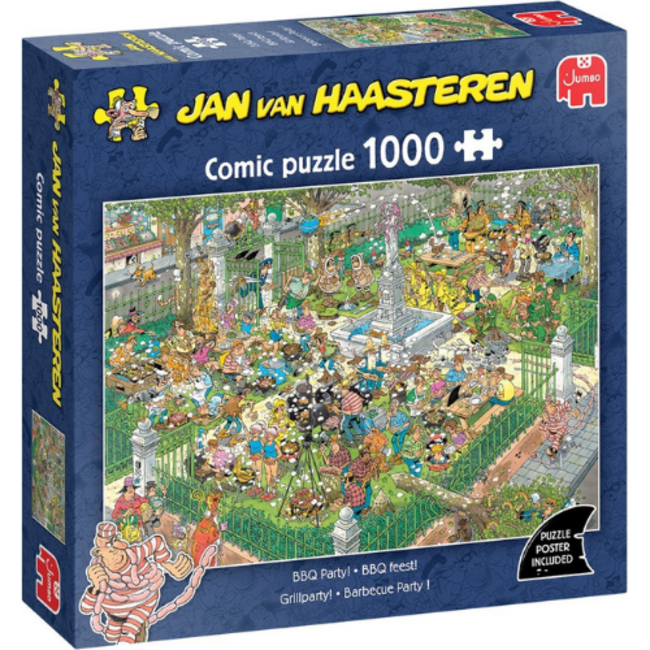 Jumbo Puzzels, BBQ-Party – Jan van Haasteren (1000)