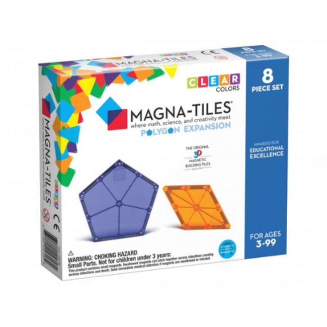 Magna-tiles Polygon expansion, 8st.