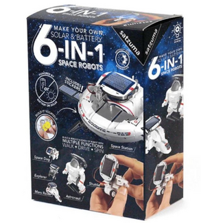 Satzuma Satzuma - 6-in-1 Space Robots bouwpakket