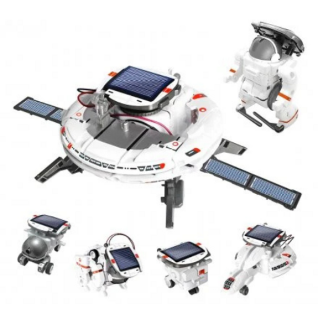 6-in-1 Space Robots bouwpakket