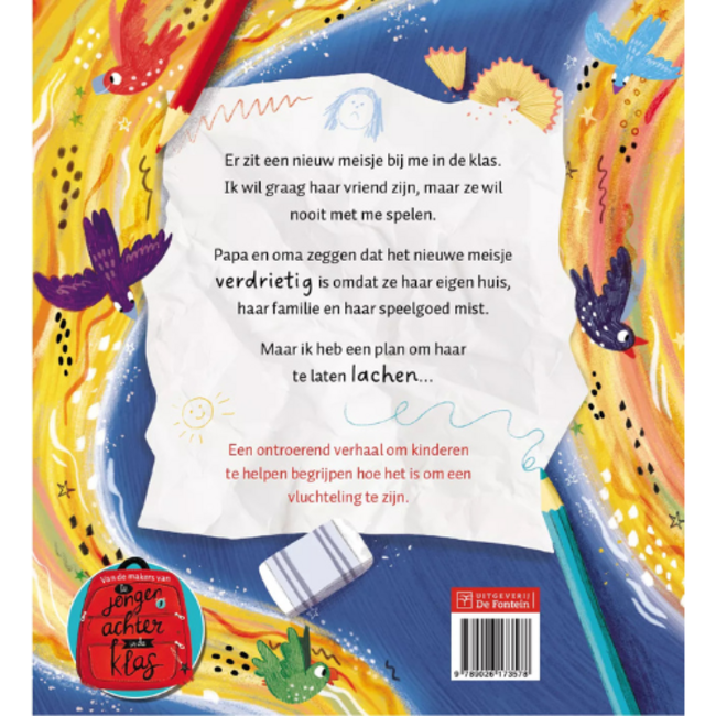 Prentenboek Het meisje voor in de klas