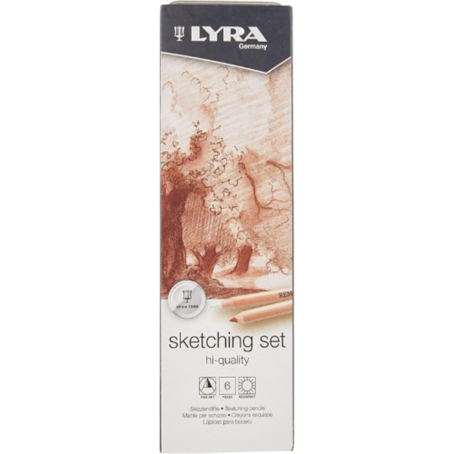 Lyra Lyra Schetsset met 6 potloden