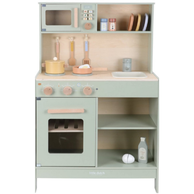 Little Dutch Houten speelkeuken mint FSC