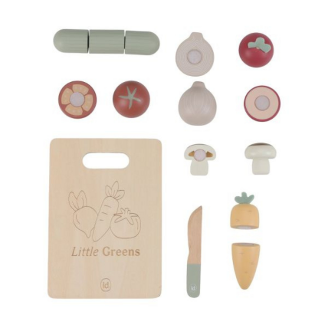 Little Dutch Little Dutch Snijgroente - Houten Speelset FSC