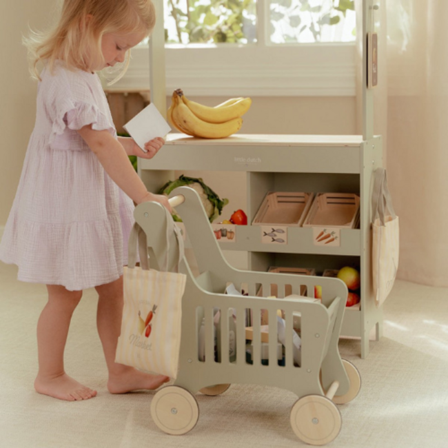 Little Dutch Little Dutch kinderwinkelwagen  FSC