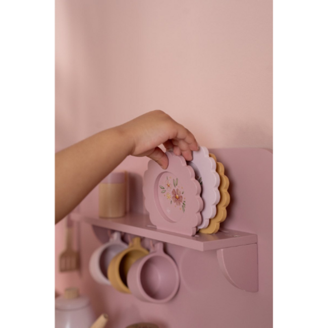 Little Dutch Little Dutch Houten speelkeuken, Roze FSC