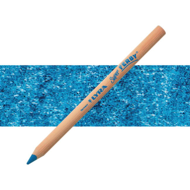 Lyra SUPER FERBY ongelakt potlood pauwen-blauw