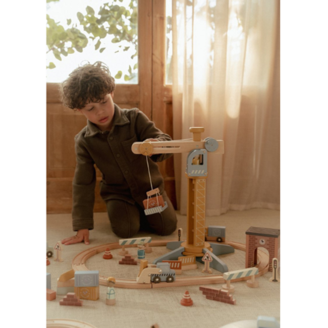 Little Dutch Little Dutch hijskraan set FSC