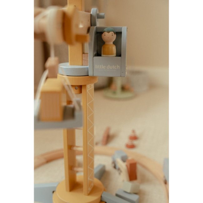 Little Dutch Little Dutch hijskraan set FSC