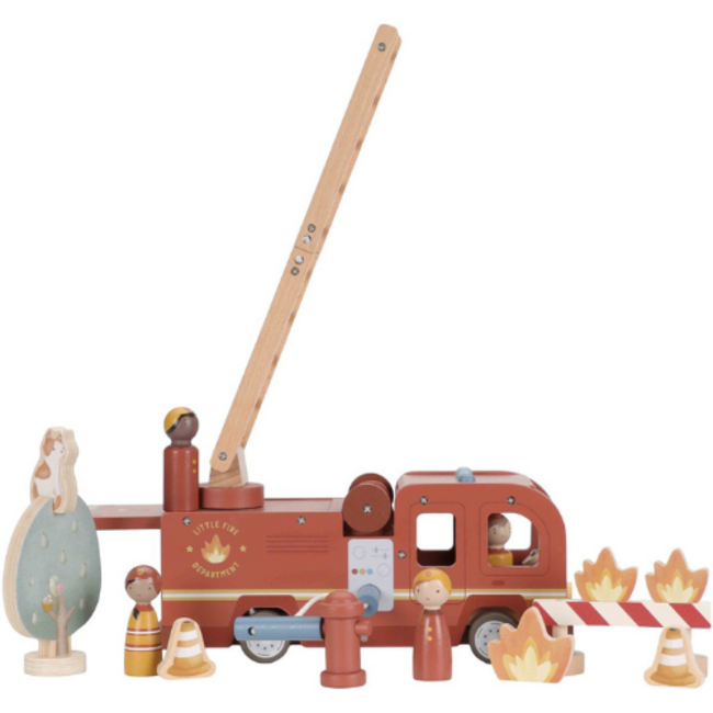 Little Dutch Little Dutch Brandweerwagen FSC