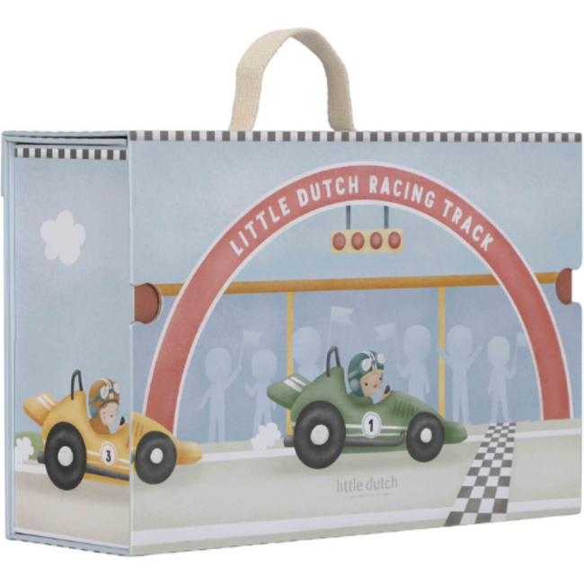 Little Dutch Little Dutch Speelkoffer Racebaan - Hout FSC