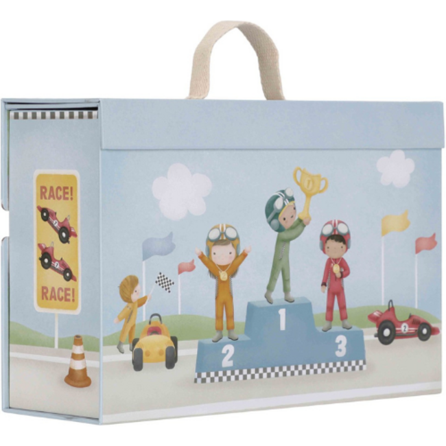 Little Dutch Little Dutch Speelkoffer Racebaan - Hout FSC