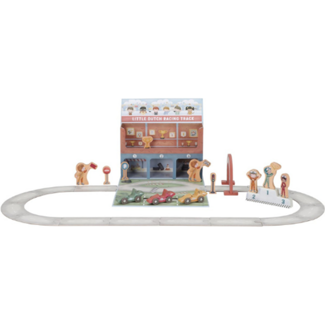 Little Dutch Little Dutch Speelkoffer Racebaan - Hout FSC