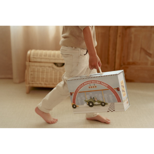 Little Dutch Little Dutch Speelkoffer Racebaan - Hout FSC