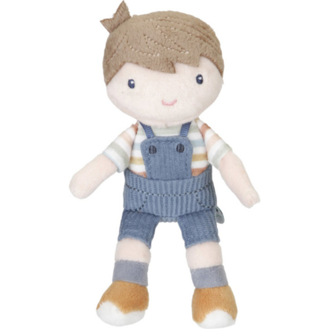 Little Dutch Little Dutch Vintage Sunny Stripes Knuffelpop - Jim - 10 cm