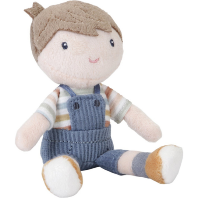 Little Dutch Little Dutch Vintage Sunny Stripes Knuffelpop - Jim - 10 cm