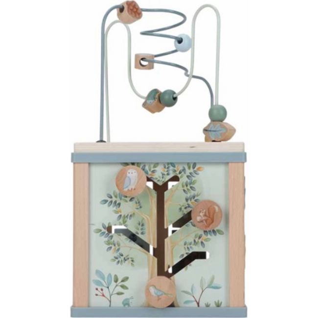 Little Dutch Little Dutch Houten Activiteitenkubus - Forest Friends FSC